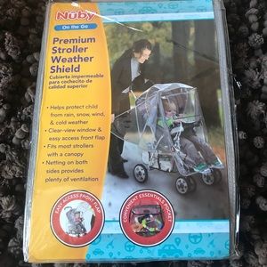 NWT - Nuby Premium Stroller Weather Shield